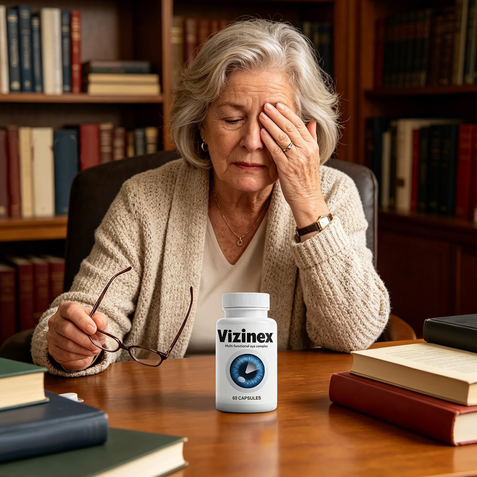 Vizinex Capsules, Premium Vision Support Formula for Eye Health Pills
