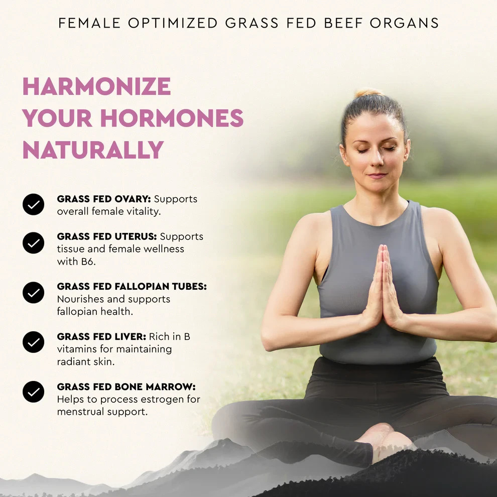 Ancestral Supplements FEM Female Enhancement Mixture Mammary Grass-Fed 180 Caps