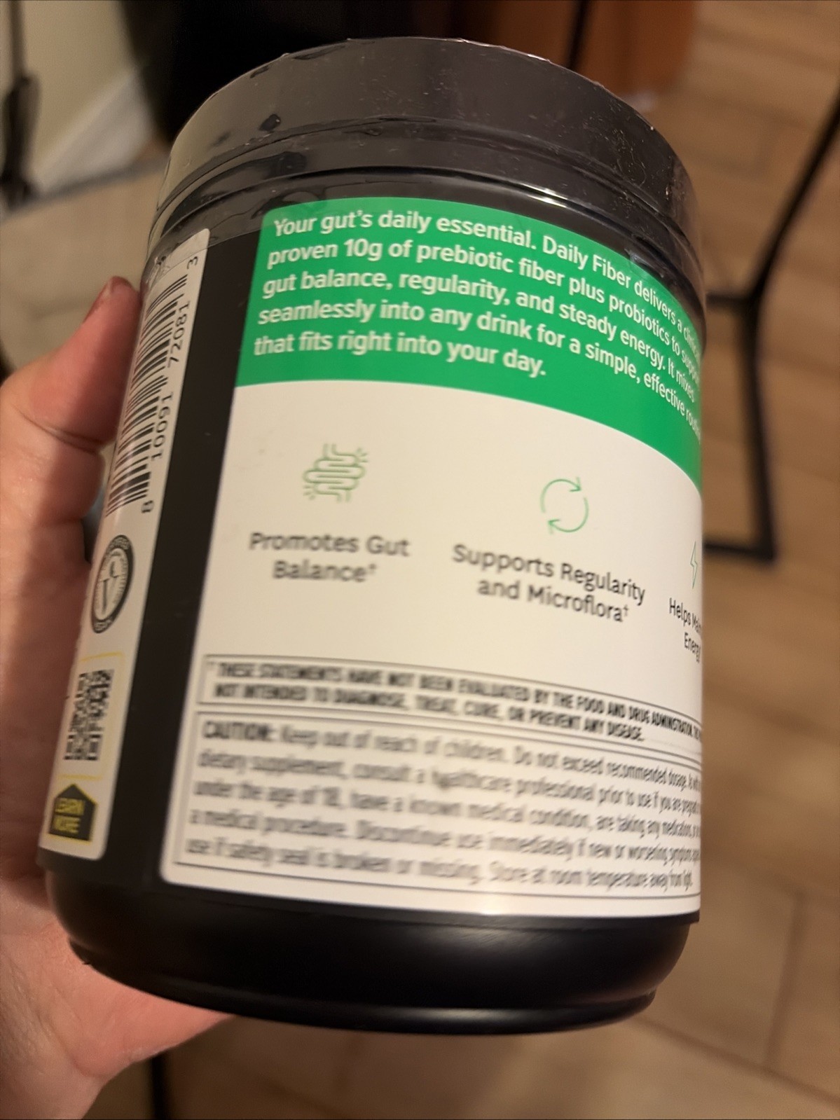 Zenwise Prebiotic Fiber Probiotics Bacillus Flaxseed Powder Digestive 10.5 oz