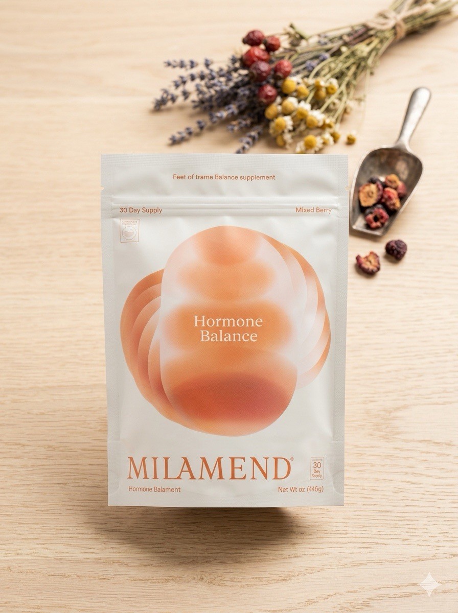 Milamend Hormone Balance Supplement – Mixed Berry (30-Day Supply)