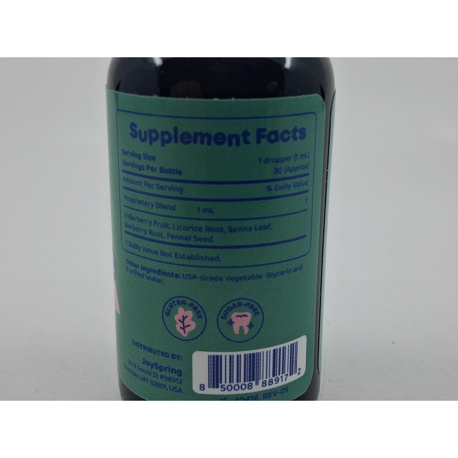 Joyspring Potty Wise – Gas & constipation relief, 30 servings, BB 8/2027, SEALED