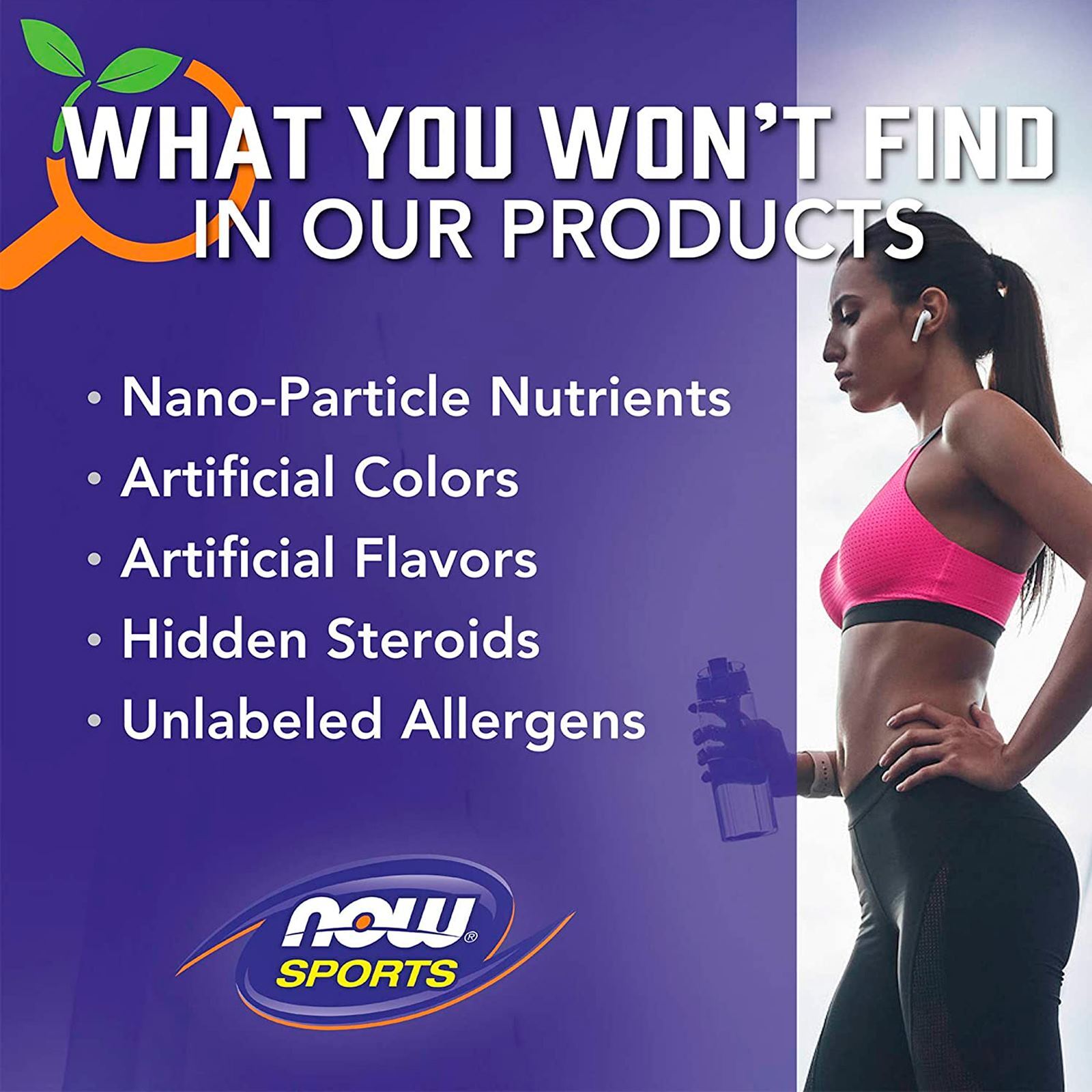 NOW FOODS L-Glutamine Double Strength 1000 mg 120 Veg Capsules
