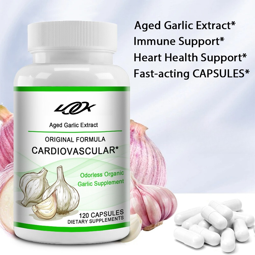 Aged Garlic Extract Original Formula Cardiovascular Healthy 700 mg