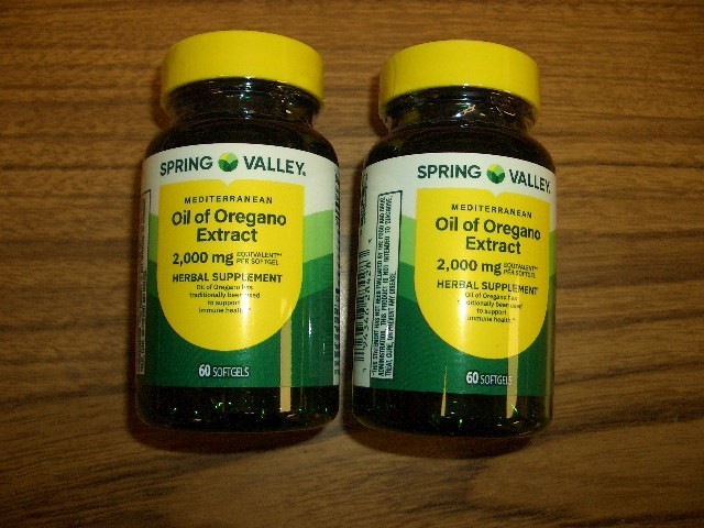 Spring Valley Mediterranean Oil of Oregano 2 Bottles-60 Softgel each Exp 10/27