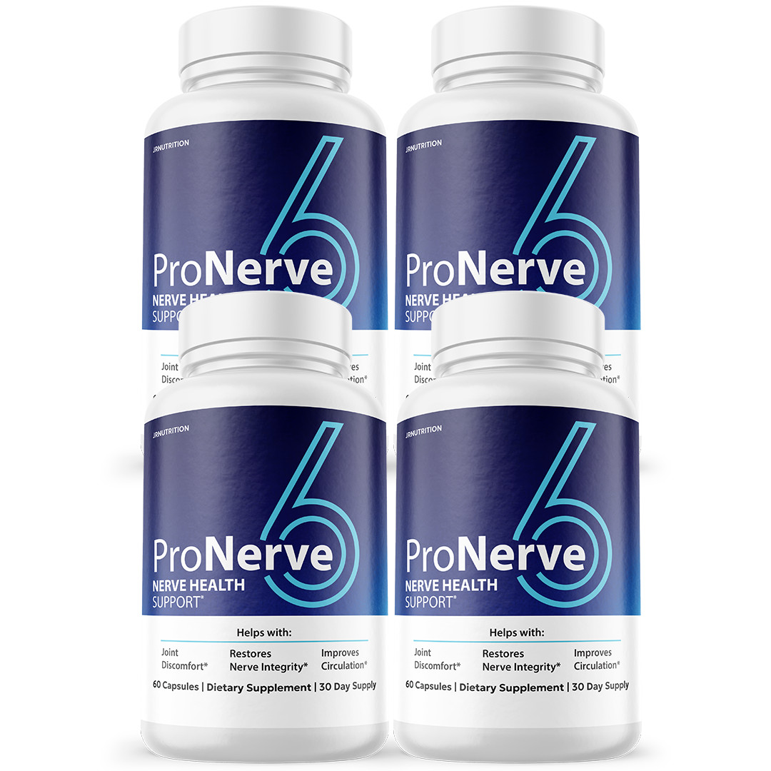 ProNerve6 Nerve Health Supplement to Support Nerve Functions Relief – 4 Bottles