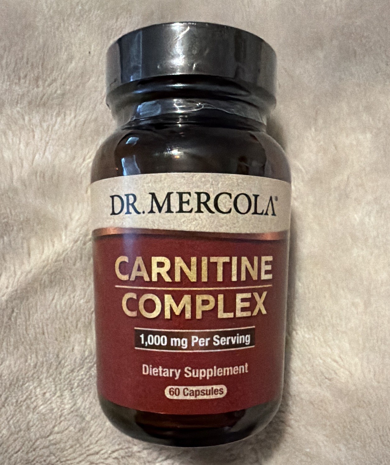 Dr. Mercola Carnitine Complex 1,000mg Per Serving 60 ct Capsules