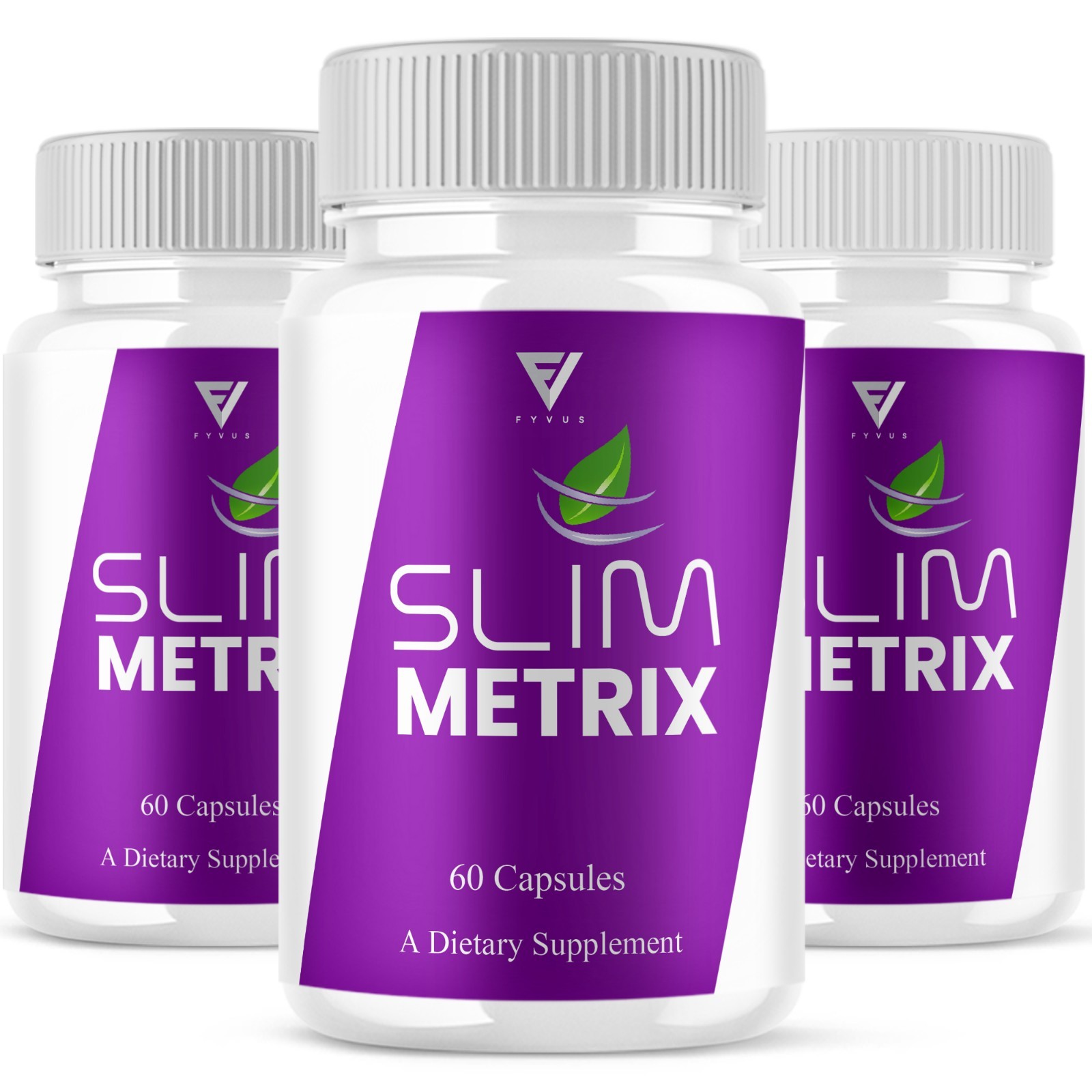 (3 Pack) Slim Metrix Weight Supplement, Slim Metrix Support (180 Capsules)