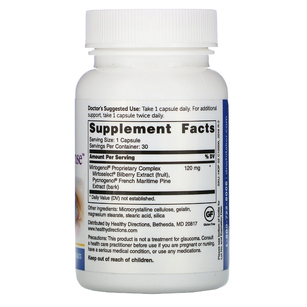 Dr. ‘s Ocular Pressure & Retina Defense Supplement to Support Healthy Intraocula