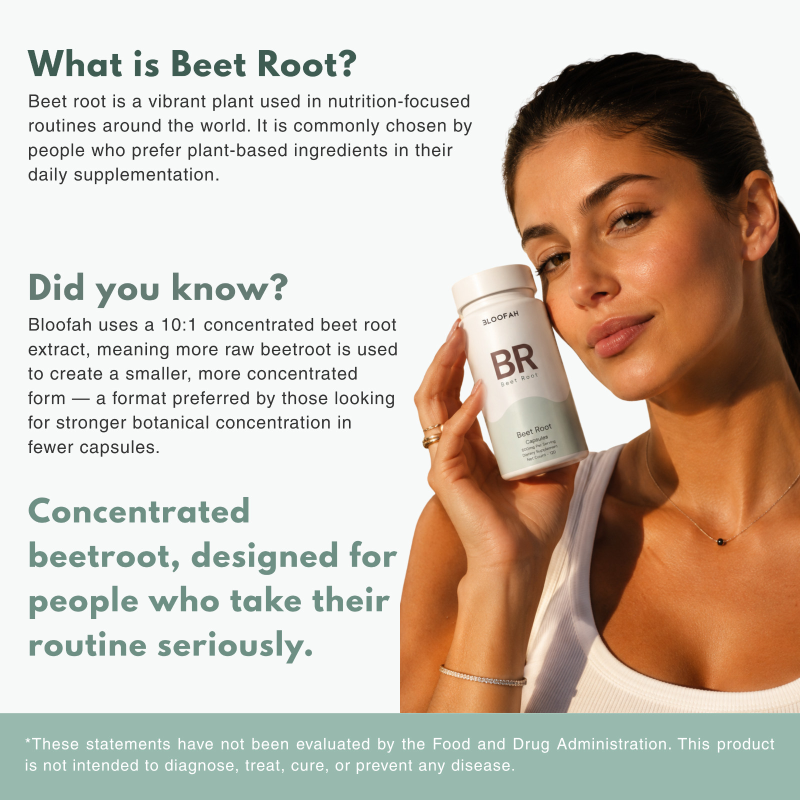Bloofah BR Beetroot Extract 10:1 500mg | 120 Capsules | Nitric Oxide | Stamina