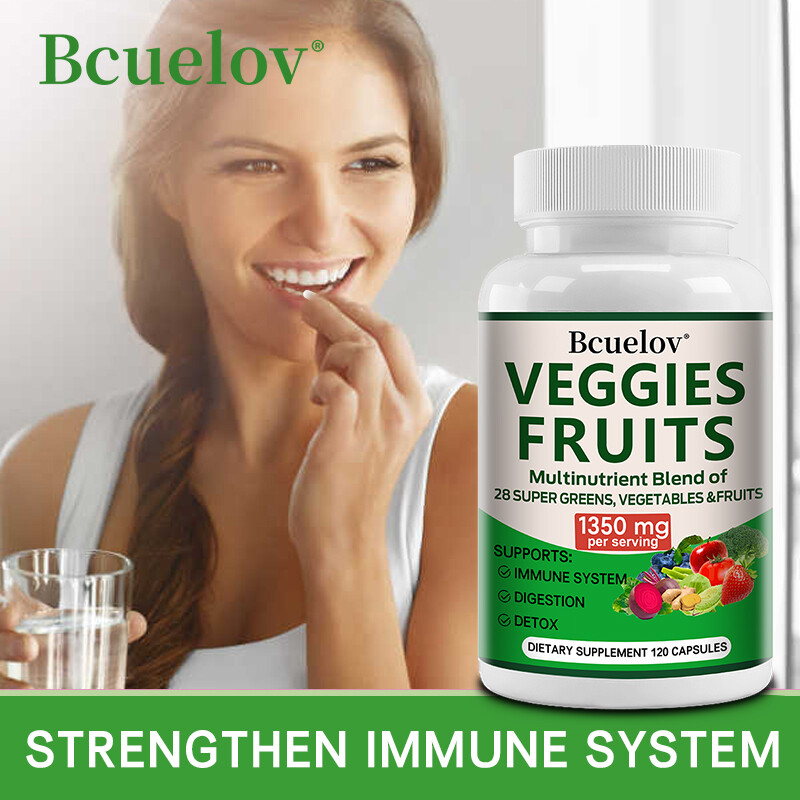 Fruits and Veggies Supplement Balance of Daily Nature Fruits & Vegetables 30-120