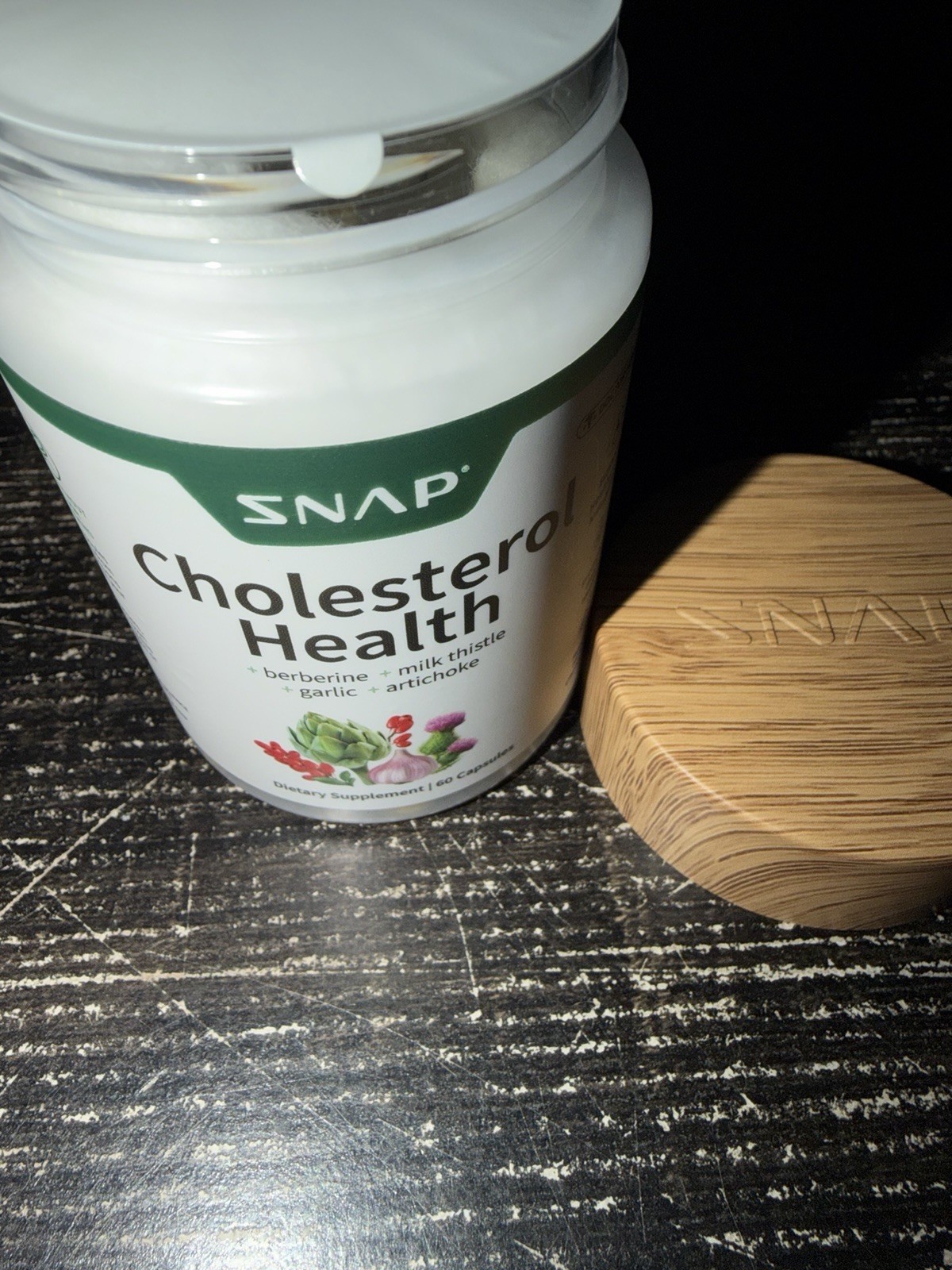 Cholesterol Health Snap Supplements Lipid Metabolism, Digestive Function, 60 Cap
