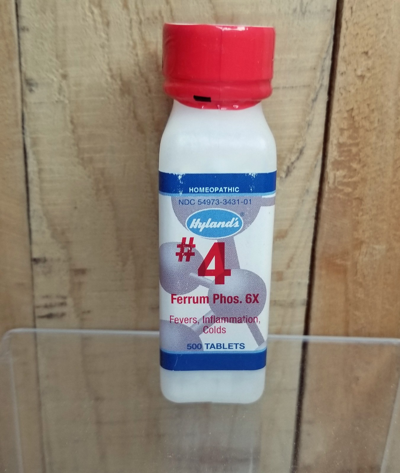 Hyland’s Homeopathic Ferrum phosphoricum 6X, 500 Tablets