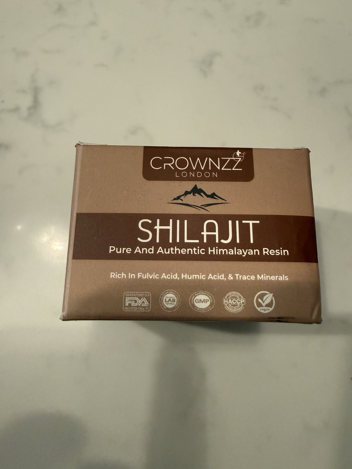 Crownzz London Shilajit Pure & Authentic Himalayan Resin dietary supplement 30G