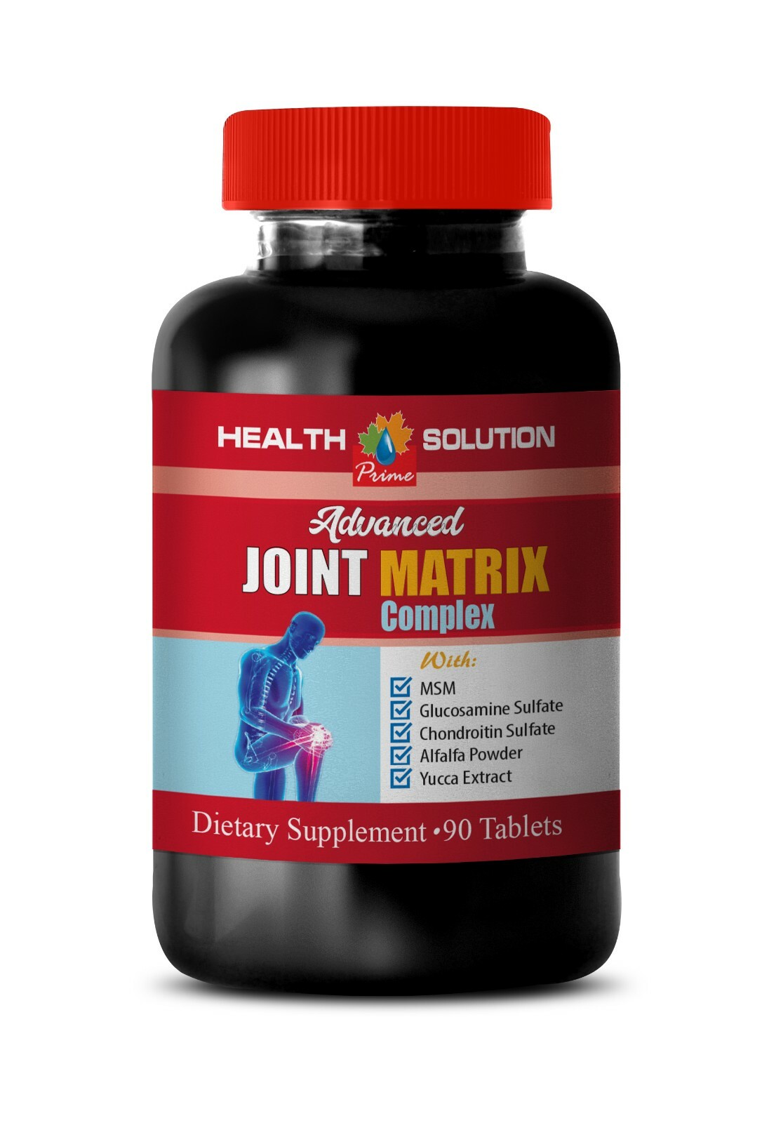 bone health calcium glucosamine JOINT MATRIX PREMIUM COMPLEX zinc supplement 1B