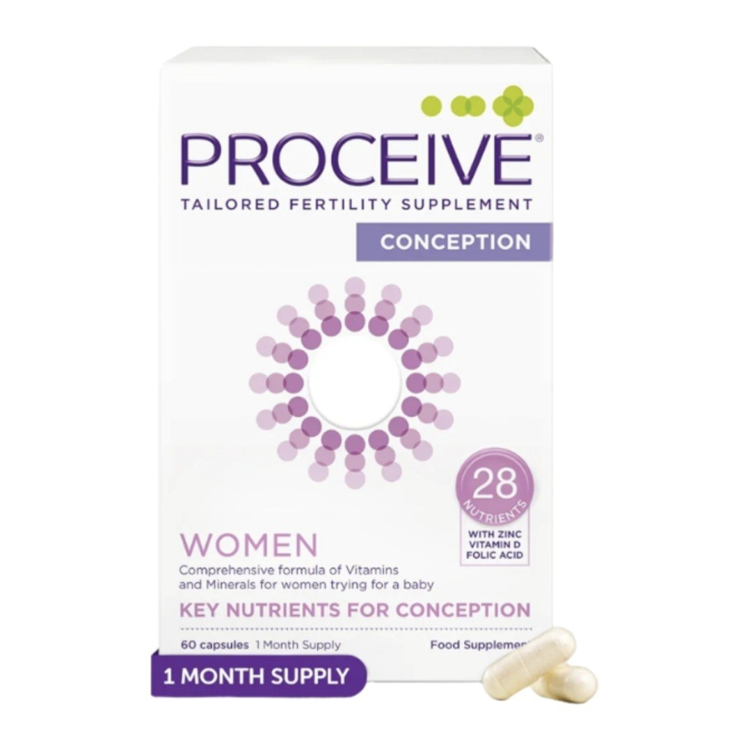 Proceive Fertility Supplement for Women Pre Conception Multivitamin 60 Capsules