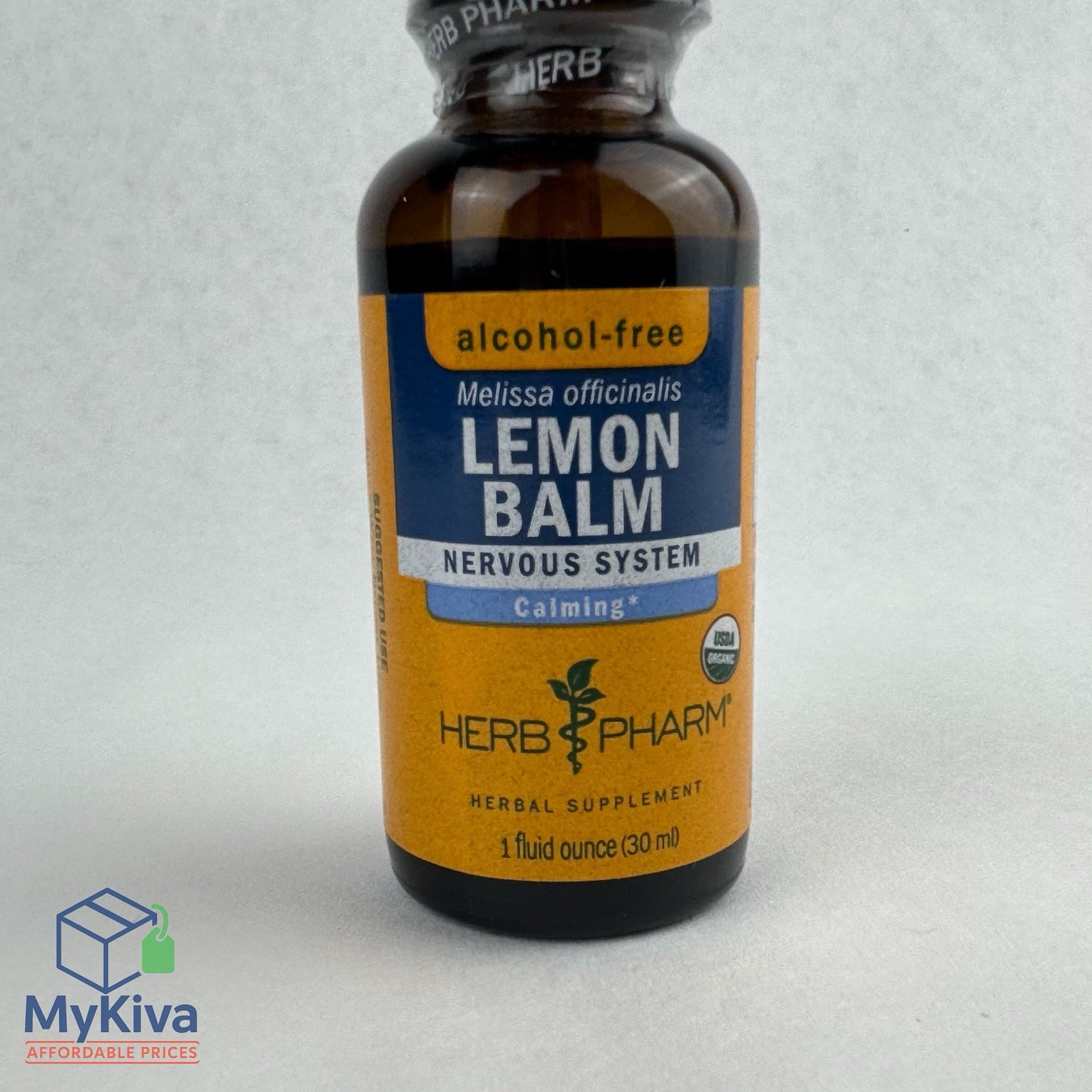 Herb Pharm Lemon Balm 1oz Alcohol Free Organic Calm Tincture Exp 11 2027