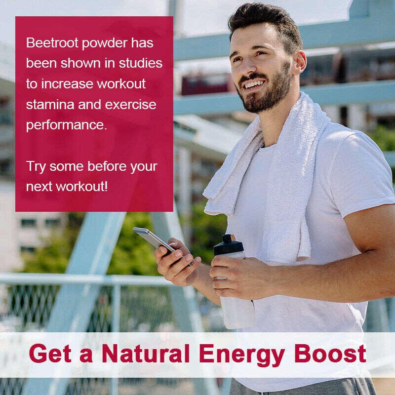 200G Organic Beet Root Nitric Oxide Booster Superfood Natural Vegan, Gluten-Free