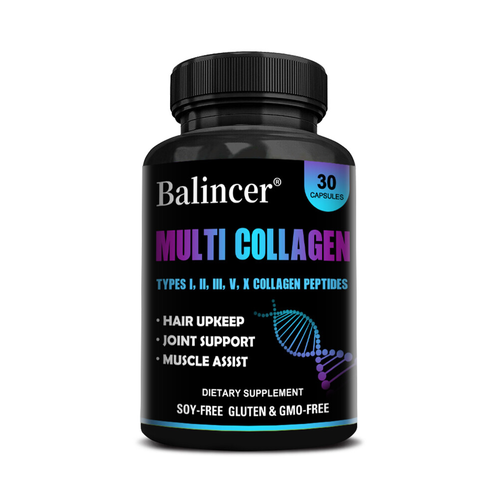 Multi-Collagen Capsules 1800mg – Enhanced Nourishment for Hair, Skin and Nails