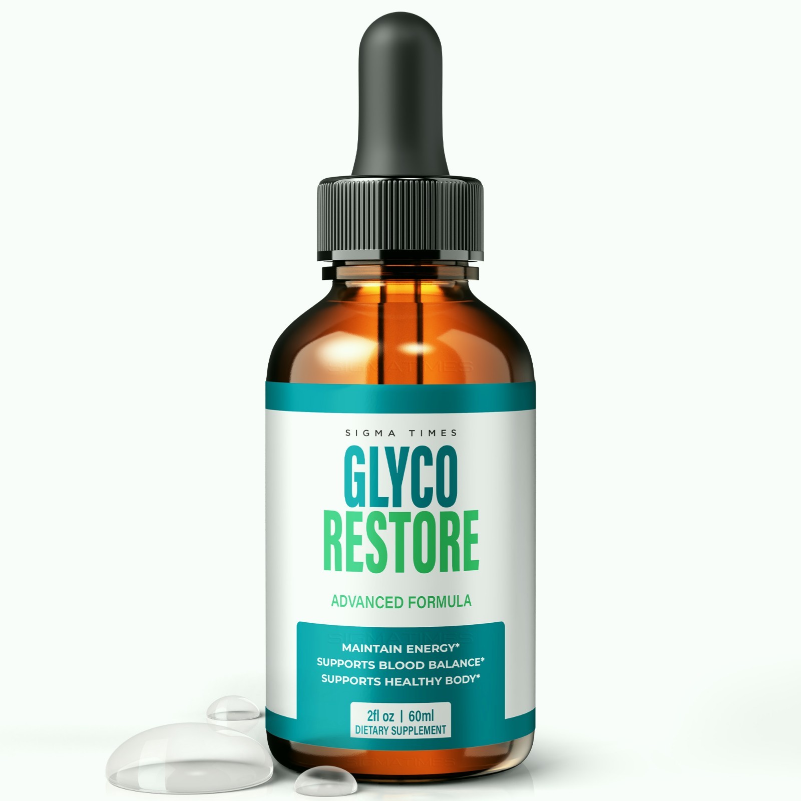 Glyco Restore Drops – Official GlycoRestore Formula for Blood Health (30 servs.)