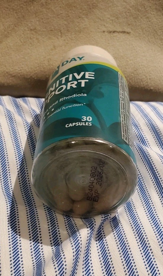 One A Day Cognitive Support Helps Mental Function W/ Bacopa & Rhodiola