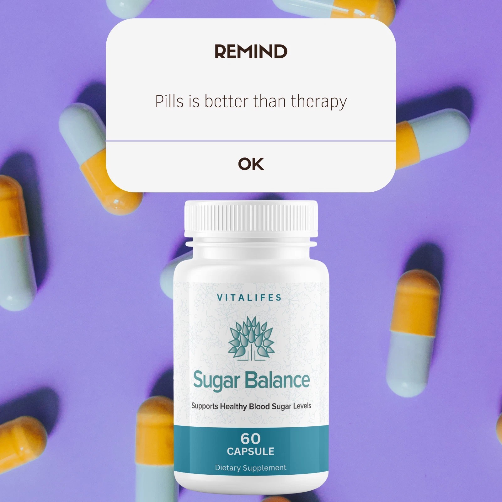 3 pack Sugar Balance Pills Supplement Dia betes Sugarbalance Healthy Blood Sugar