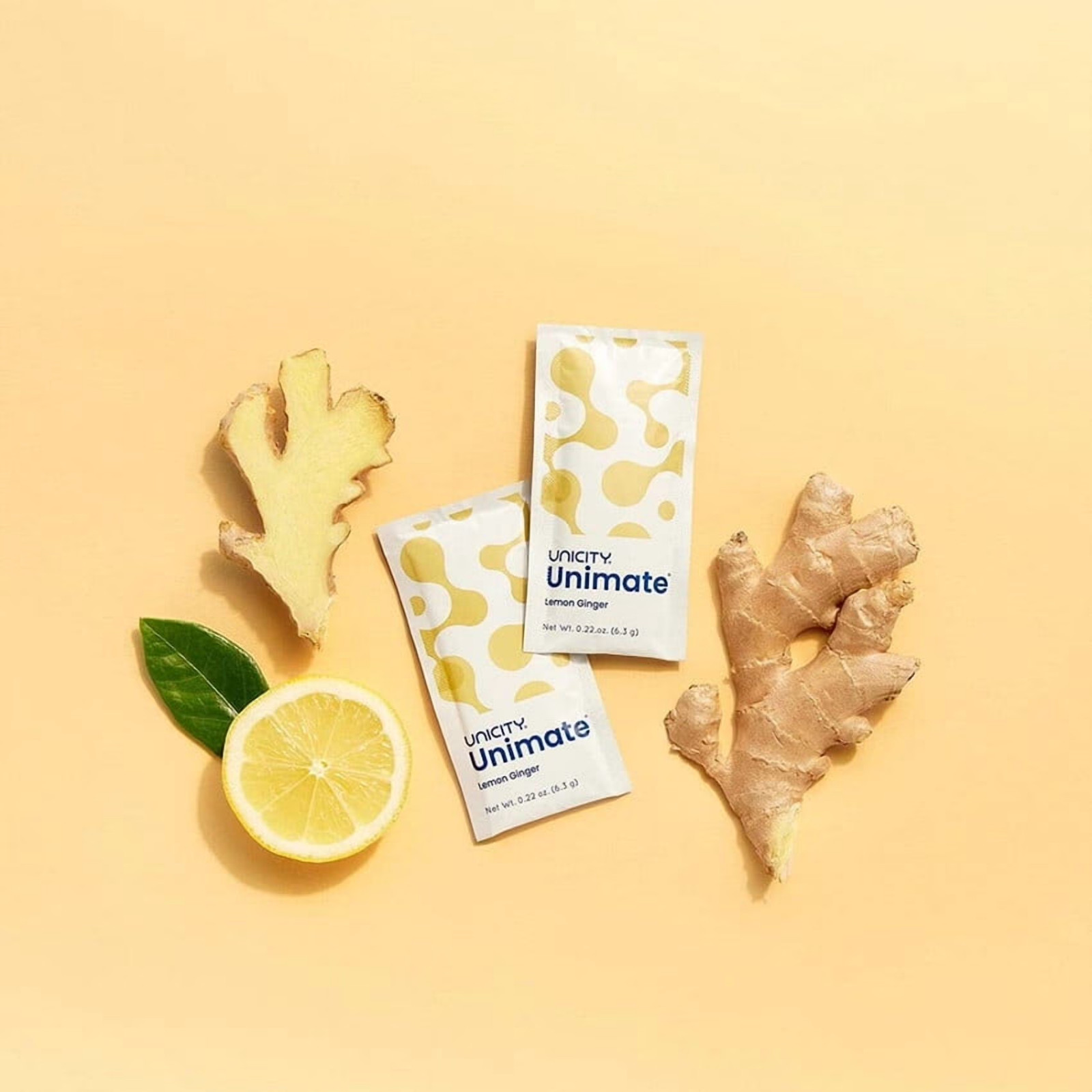 Unicity Unimate Natural Lemon Flavor (30 Sachets)