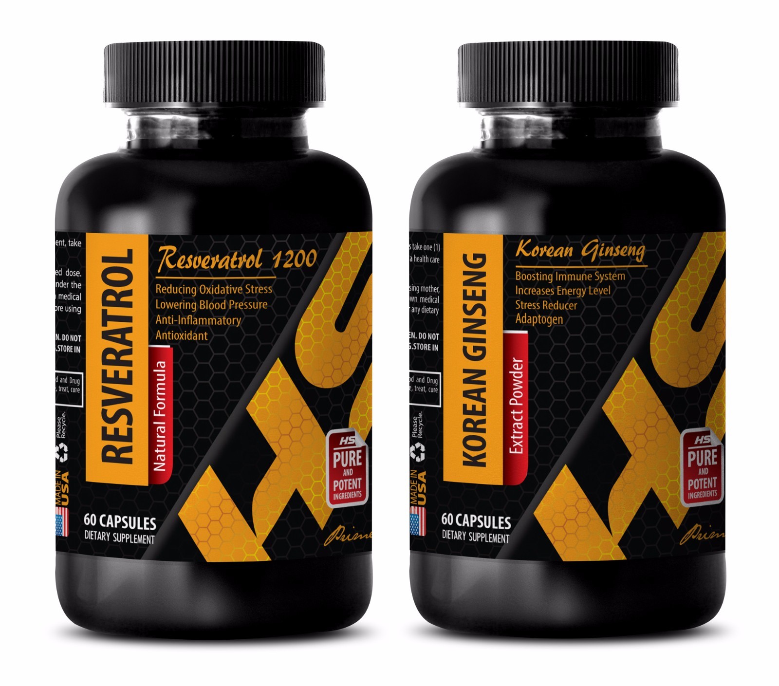 Immune power – RESVERATROL – KOREAN GINSENG COMBO – resveratrol nutrition