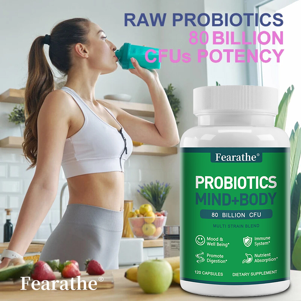 Probiotics, Digestive Enzymes & Prebiotics – Mood Boosting & Immune Support