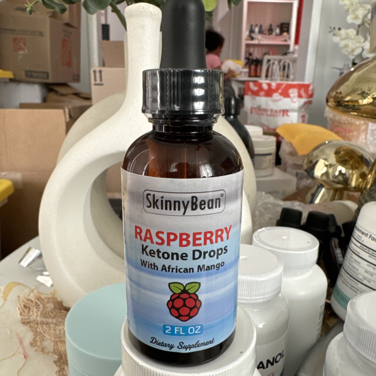 Raspberry Keto Drops by Skinny Bean®