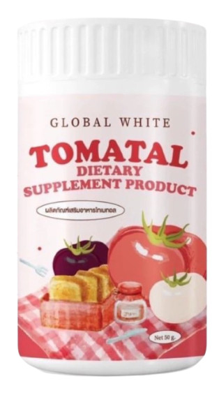 3x50g Global Tomatal Tomato Powder Drink Dietary Supplement Skin Beautiful