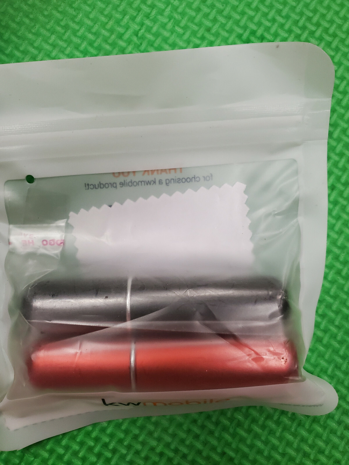 **2 PACK** Mini Refillable Perfume Atomizer 5ml Bottle 1-black 1-red