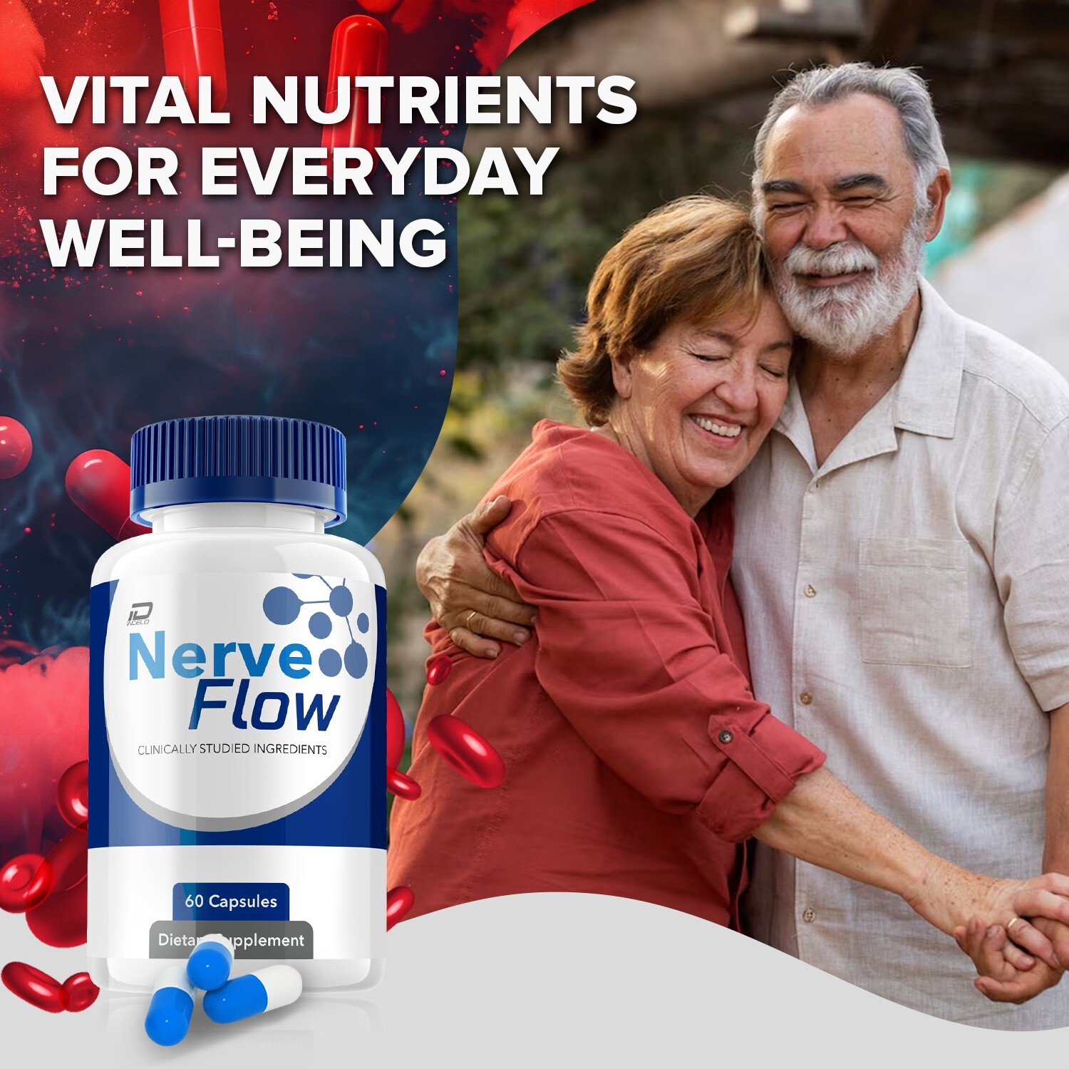 (3 Pack) Nerve Flow Capsules – NerveFlow All Natural Glycogen Support