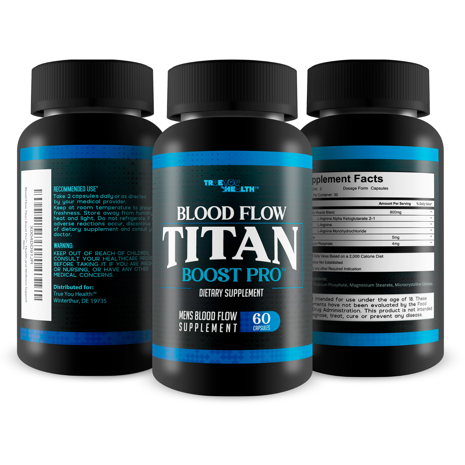 Blood Flow Titan Boost Pro – Our Best Mens Blood Flow Supplement