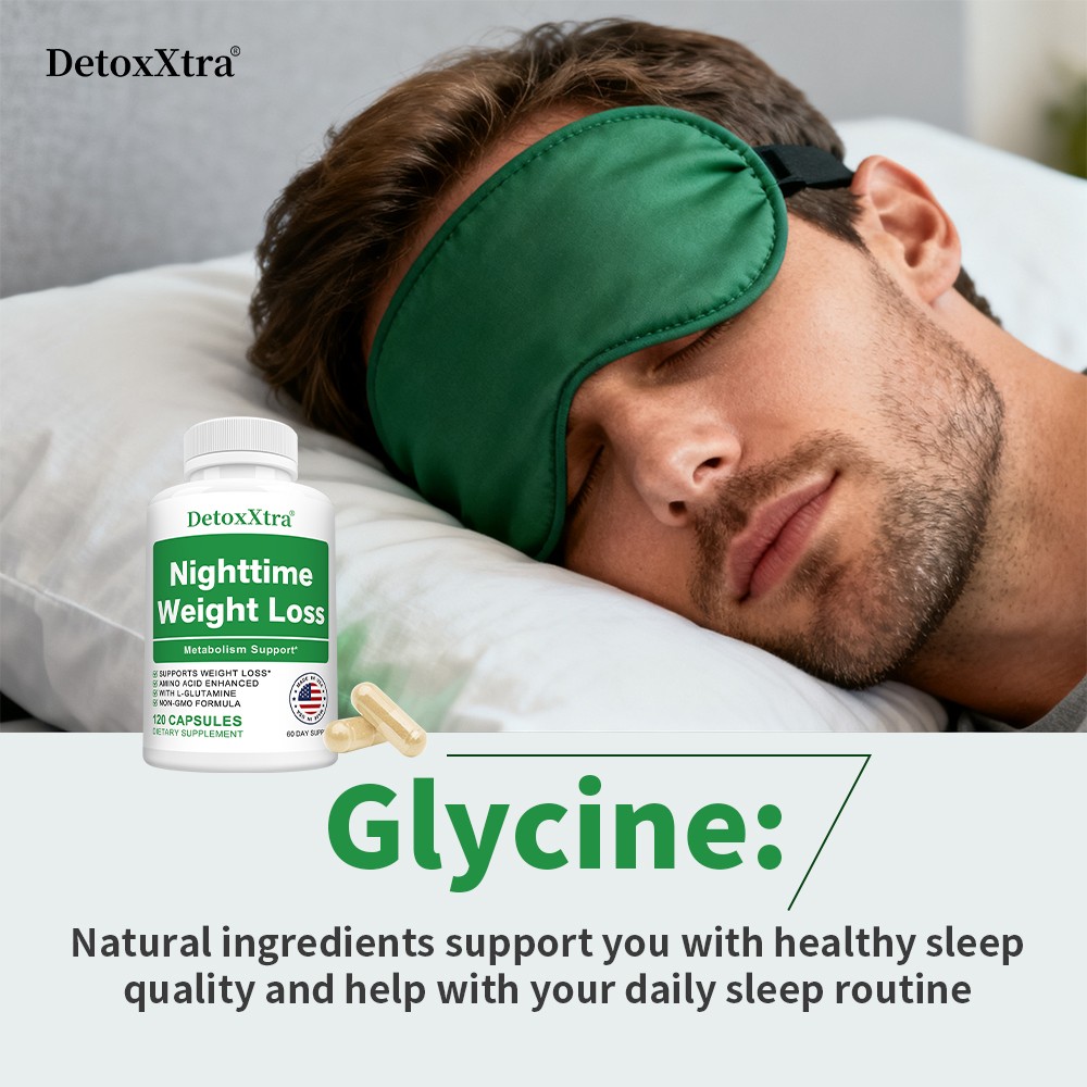 Nighttime Weight Mangment Caps – Metabolism & Fat Burning Support 30/60/120 Caps