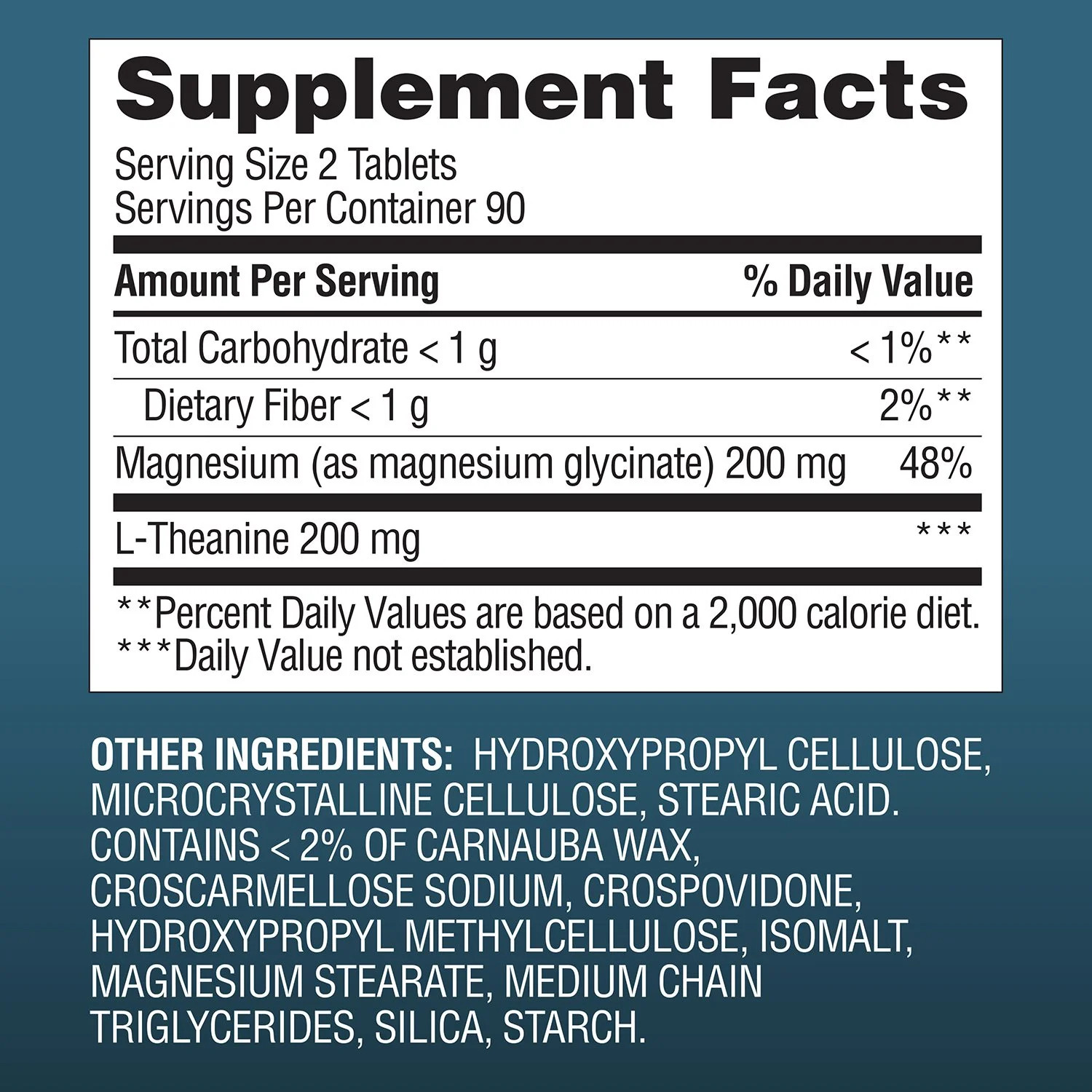 Magnesium Glycinate Tablets 180 ct — Supports Heart, Bone, Nerve, Muscle Health