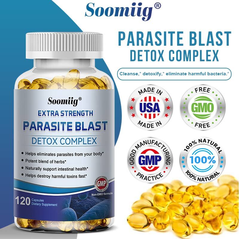 Detox Cleanse Caps,Full Gut to Healthy Digestion & Intestinal Balance,120 Count