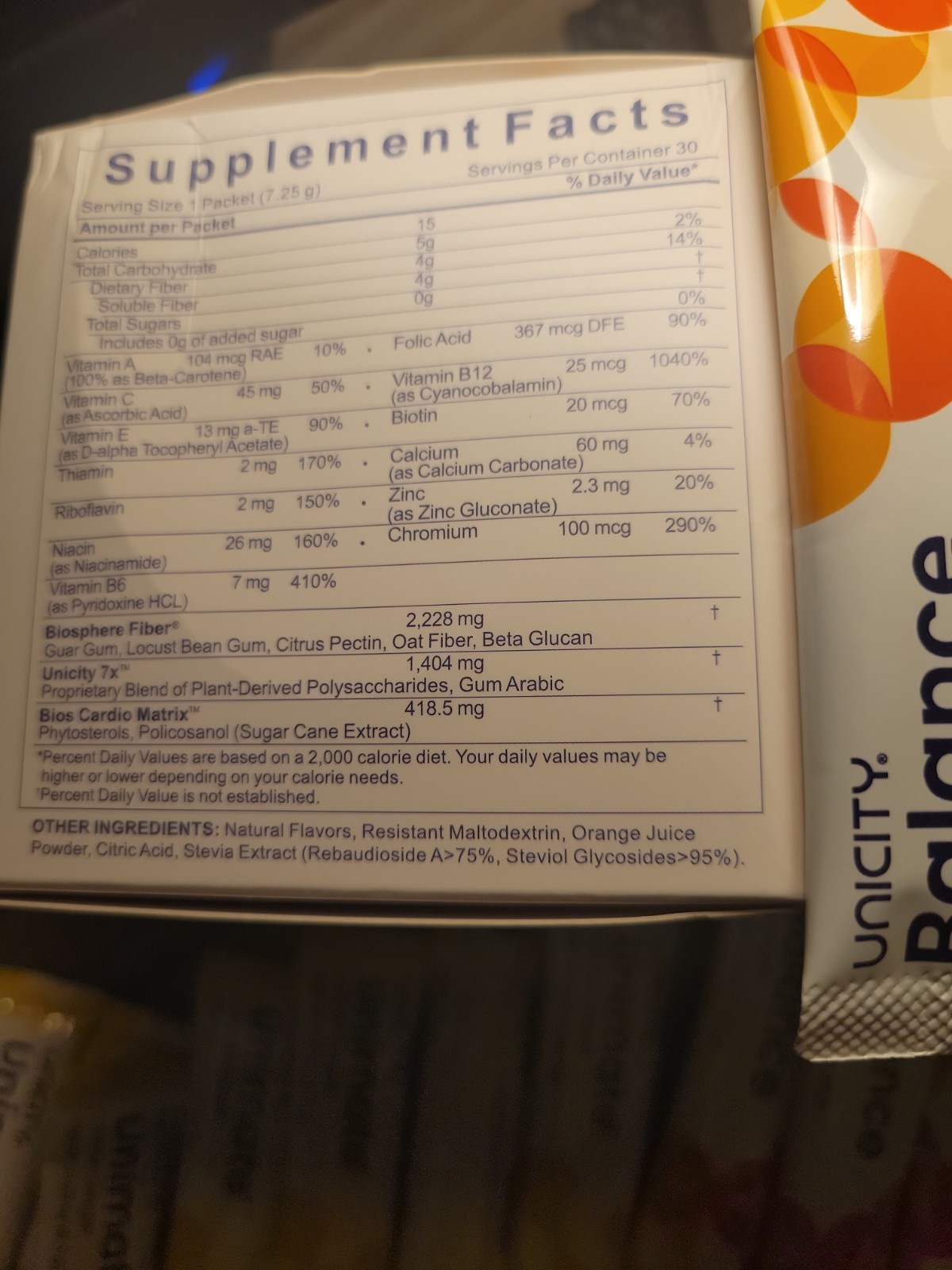 Unicity (20 Samples) Meal Replacement Balance 10 Pcs /Unimate 10 Pcs “Last One”