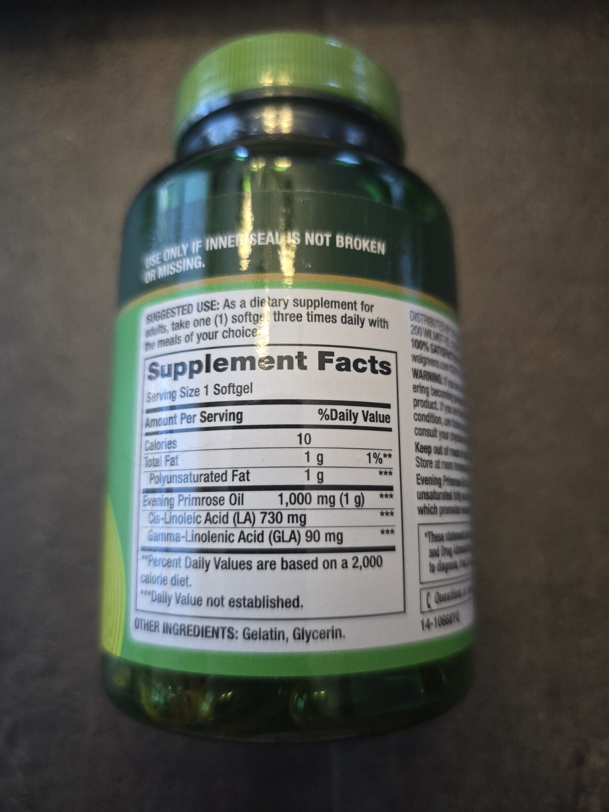 Finest Nutrition-Rapid Release Evening Primrose Oil 90 Softgels~NEW~