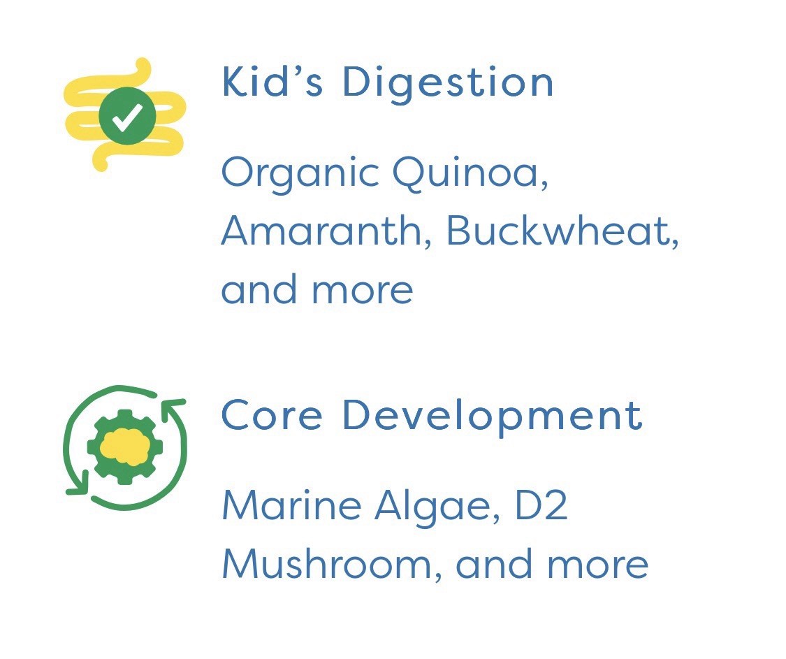 hiya Kids Daily Greens + Superfoods Powder, Chocolate, Vegan, 7.94 oz
