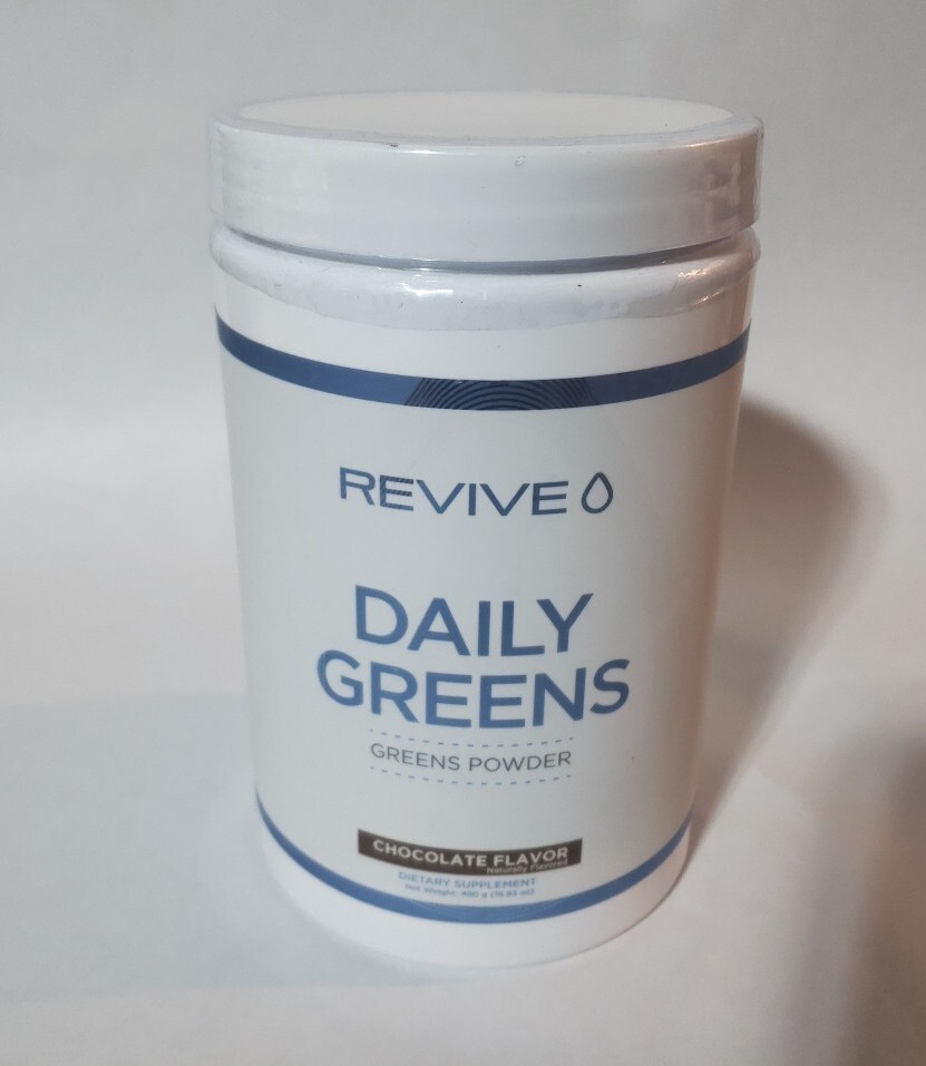 Revive Daily Greens, Chocolate, 16.93 oz (480 g) EXP 10/2026+