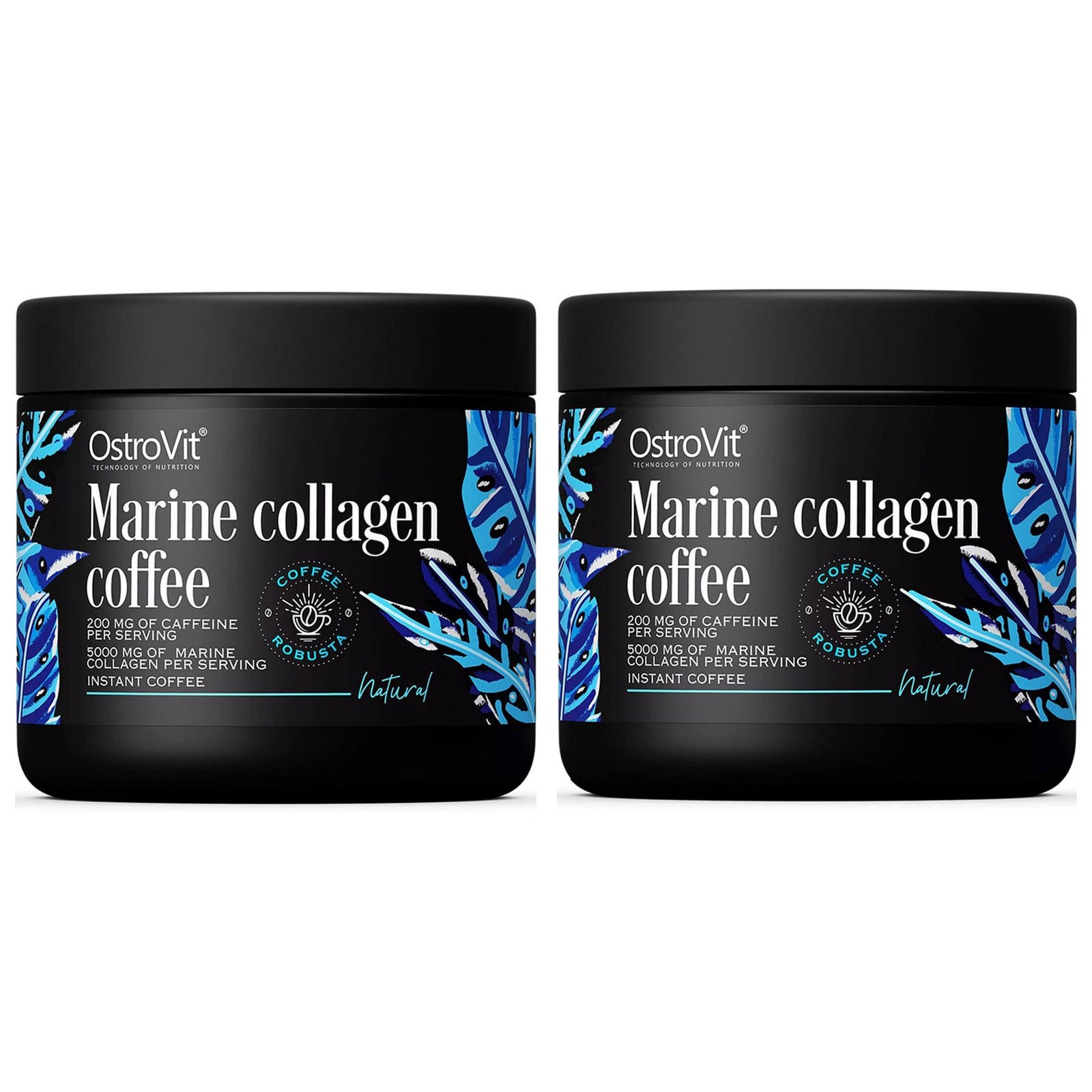 MARINE COLLAGEN COFFEE – 150g – 200 mg caffeine – collagen, top skin condition