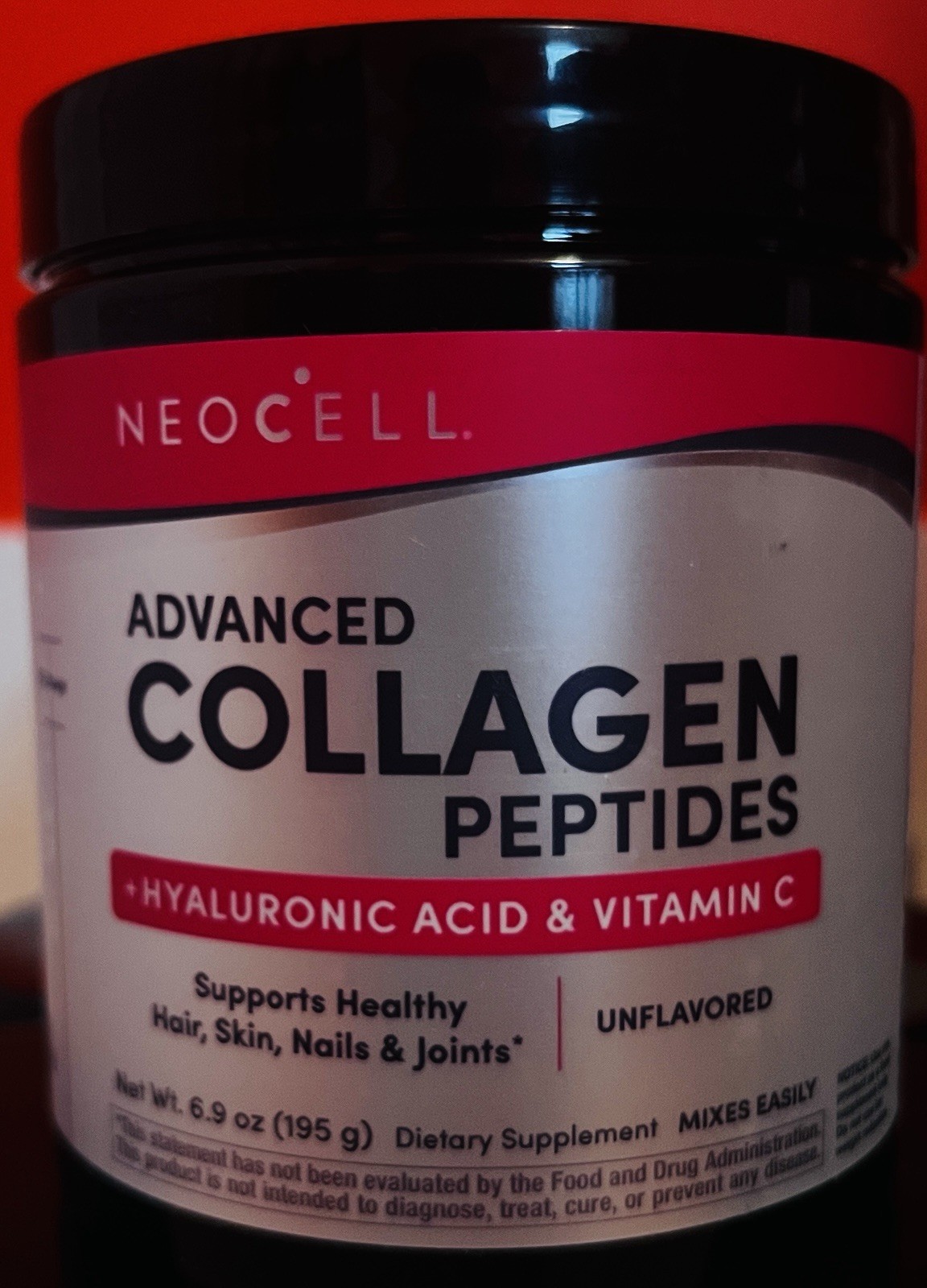 Age Beautifully NeoCell Multi Collagen Advanced Pure 6.9oz Keto HLA Amla Fruit