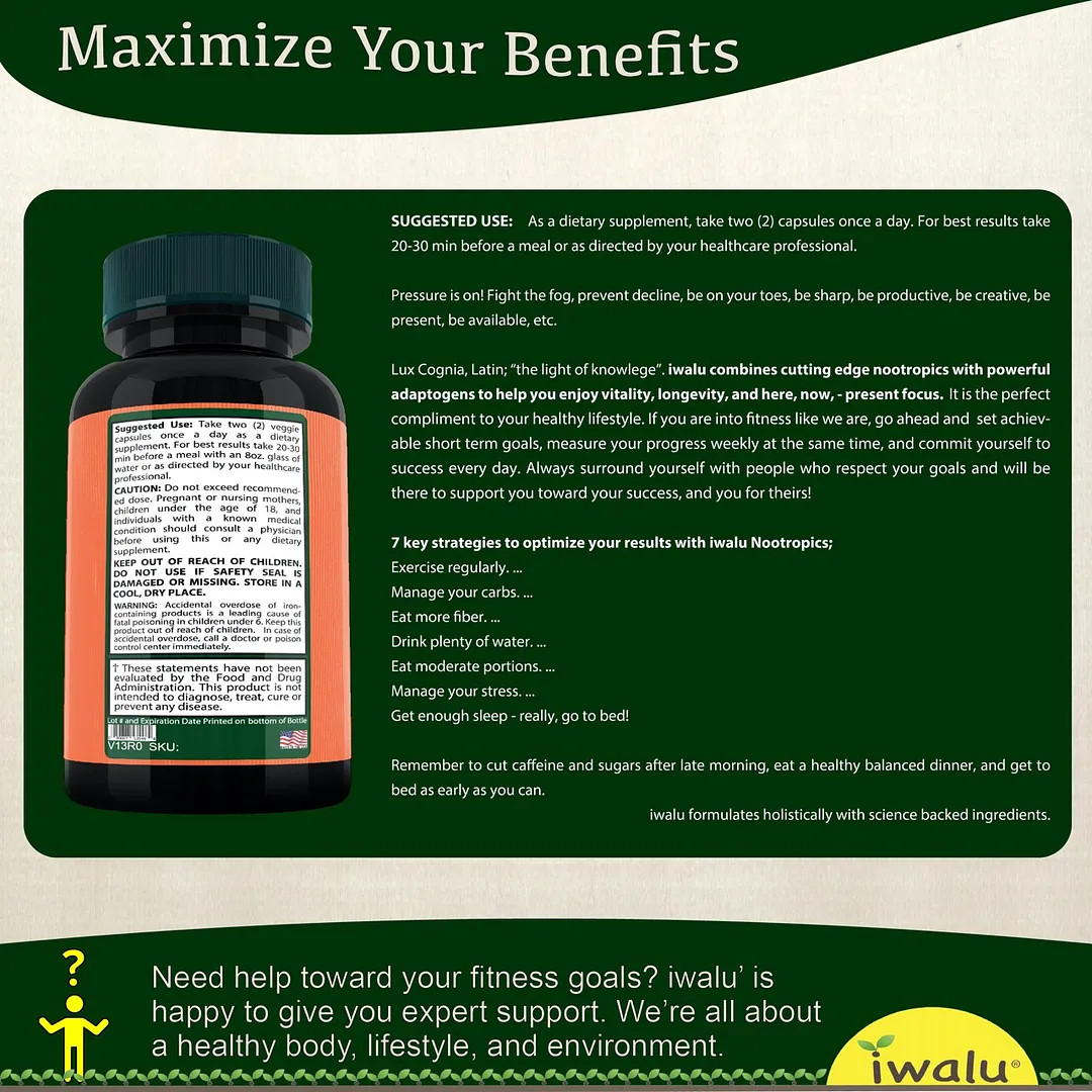 Ashwagandha Capsules | Best Supplement Capsule Pill Men Women FREE SHIP