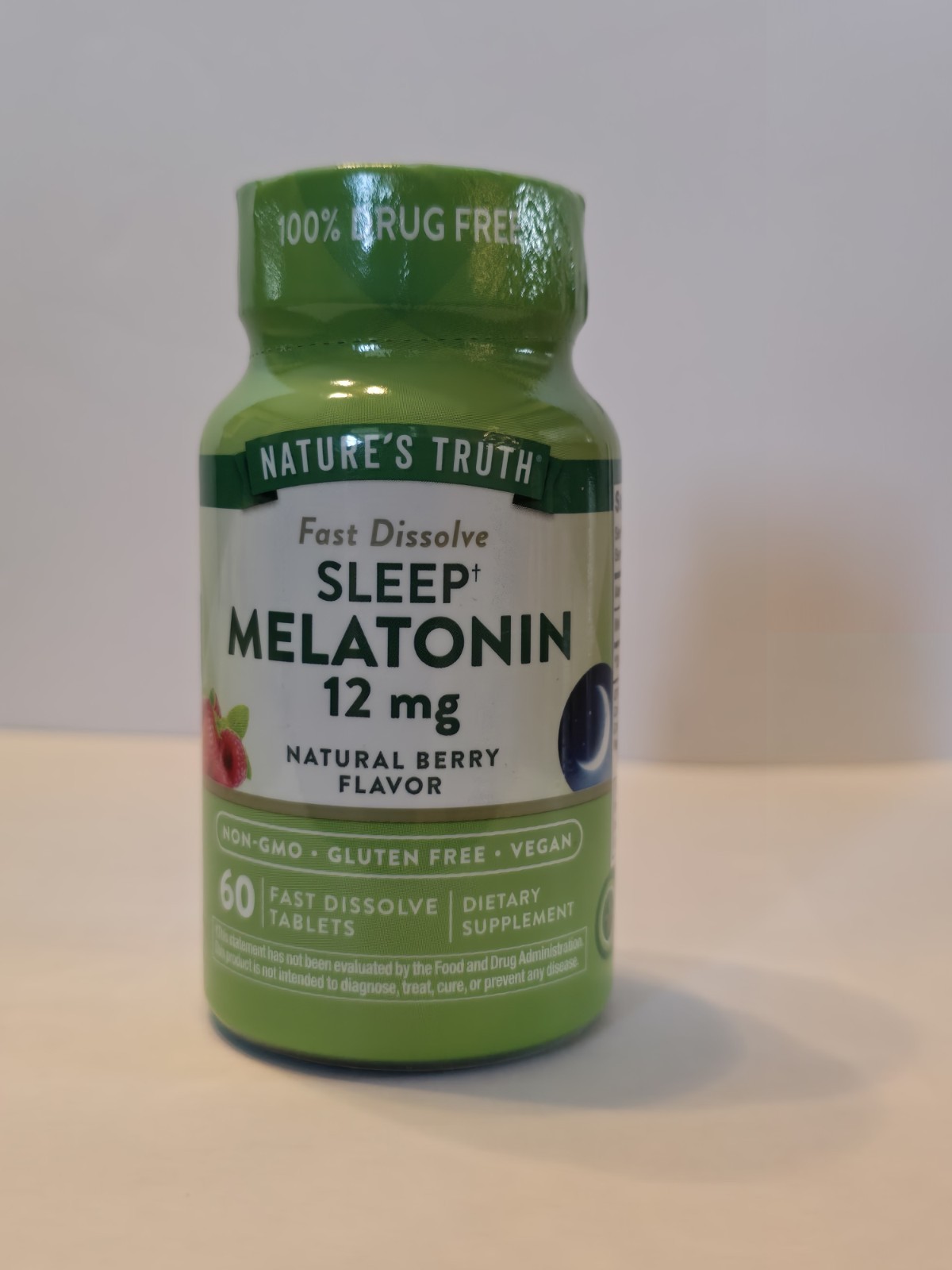 Nature’s Truth Melatonin 12 mg Fast Dissolve Tablet 60 Ct 03/2027+
