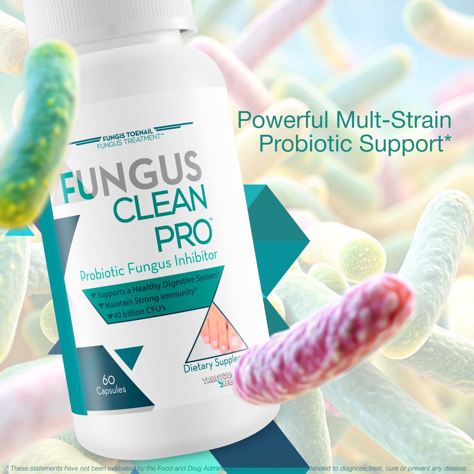 Fungus Clean Pro – Probiotic Fungus Inhibitor – Fight Fungus from the Inside Out