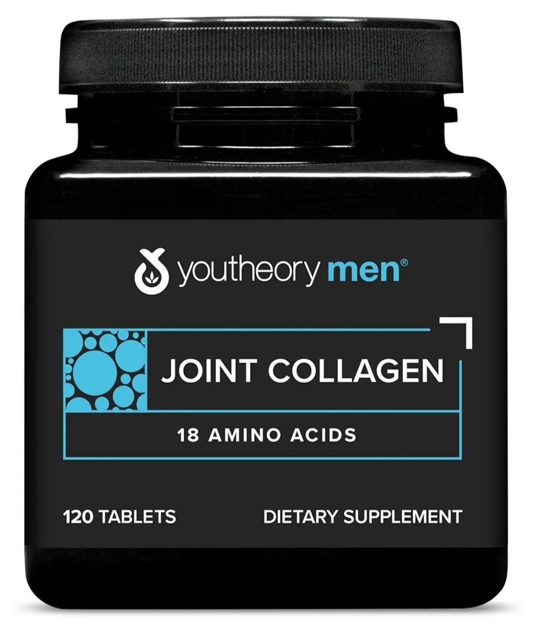 Youtheory Men’s Joint Collagen – Hydrolyzed Collagen Peptides Capsules – 120pcs