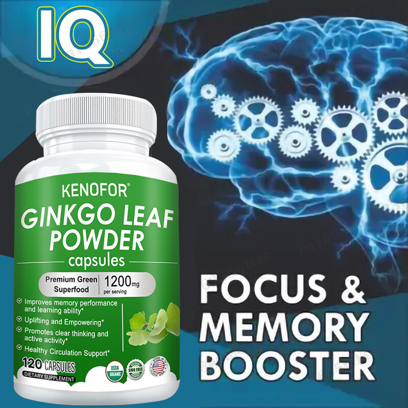 Ginkgo Biloba Extract Capsules – Improves Memory Performance & Learning ability