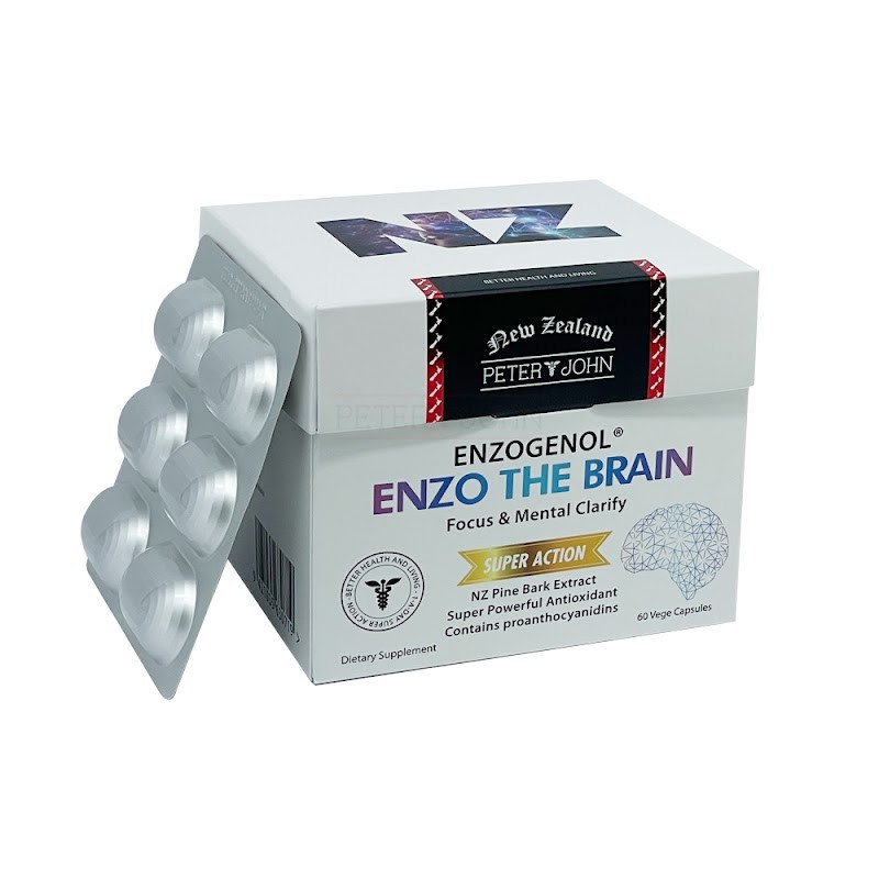 Enzo The Brain Cognitive Support (60 Capsules) – 3 Pack