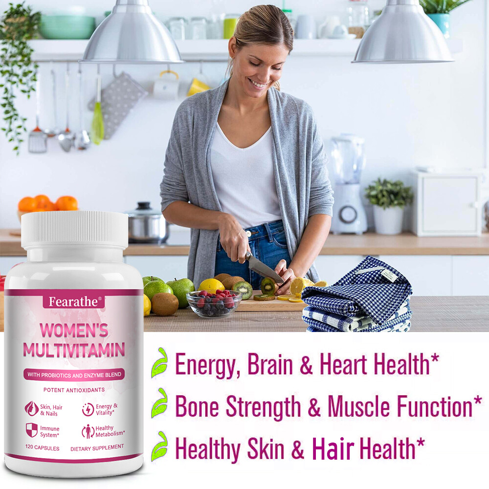 Womens Multivitamin & Multi-Mineral Increase Energy Metabolism and Vibrance