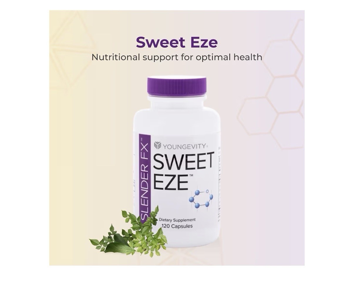 4 Pack Youngevity Slender FX Sweet eze Immune Metabolism Aid Energy Antioxidant